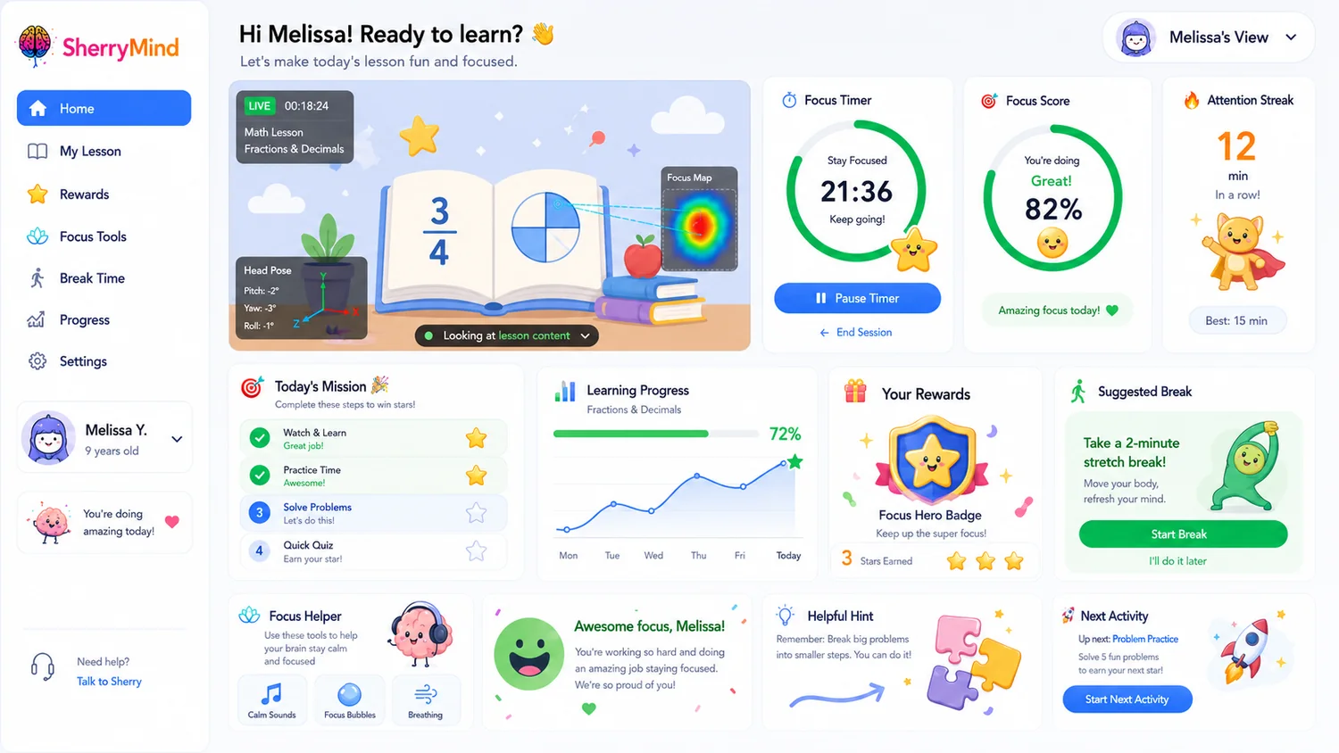 SherryMind student experience